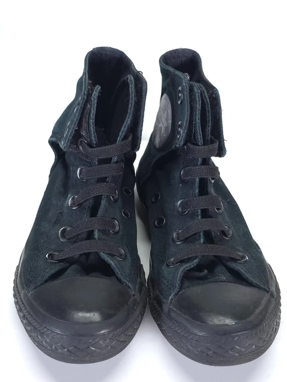 Converse Chuck Taylor All Star Hi Black Kids Size 12 Sneakers